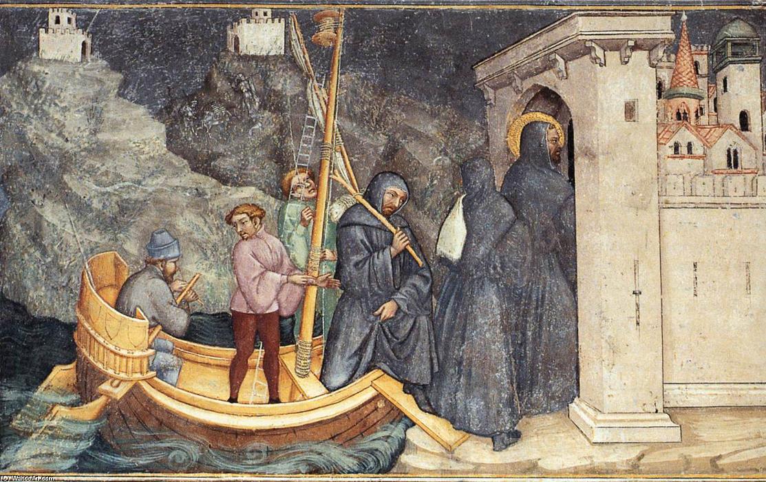 Ottaviano Nelli St Augustine Arriving in Carthage